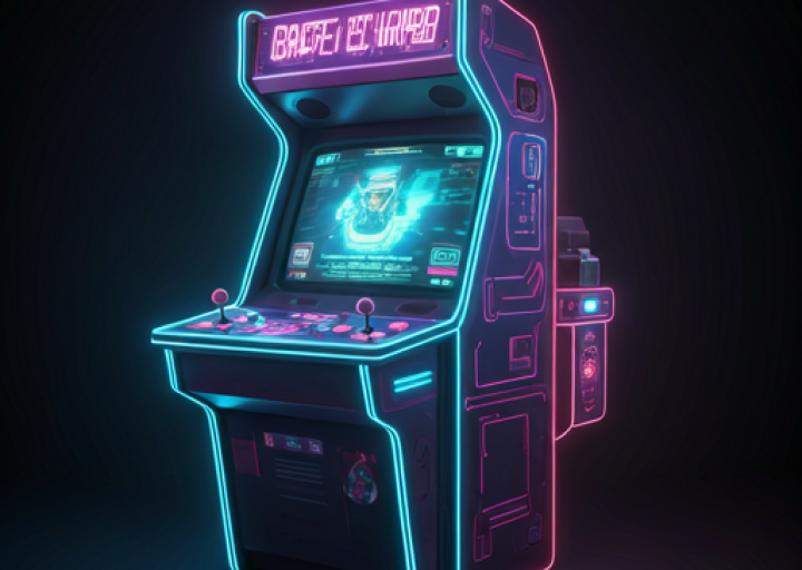 Neon Arcade Terminal